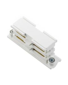 Samlestykke, til 3F skinne, hvit, Global