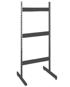 T-Gondol - H 217,5 x B 97 cm. Dobbelt display. Framework - Velg farge