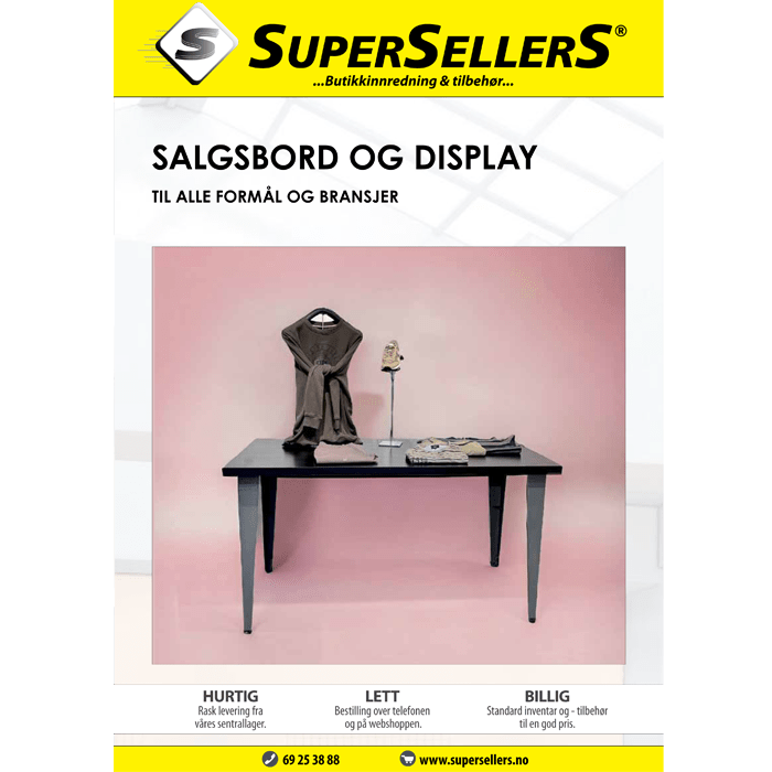 Salgsbord og display