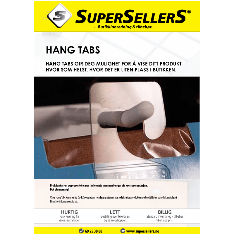 Hang tabs